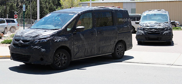 Nissan приступил к тестам минивэна Serena нового поколения