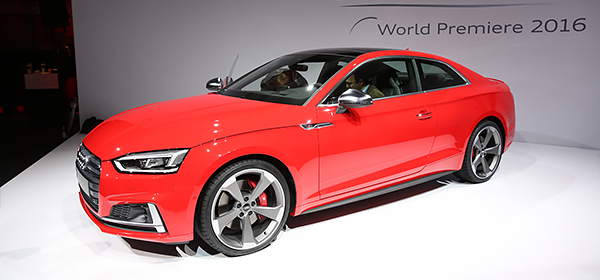 Ауди объявила цены на купе А5 нового поколения