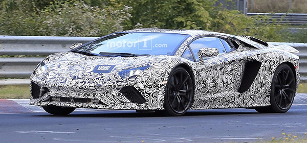 Lamborghini обновит суперкар Aventador